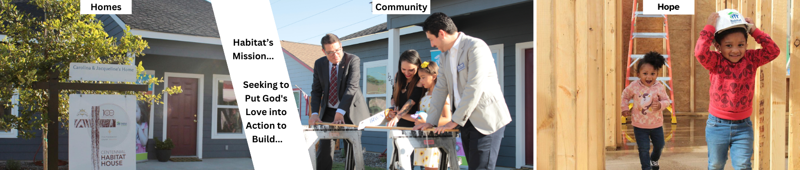 Habitat Mission Banner